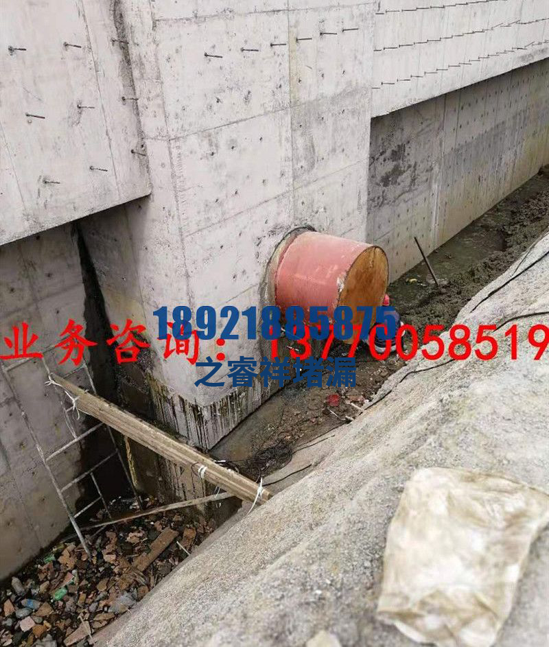 污水池伸缩缝堵漏